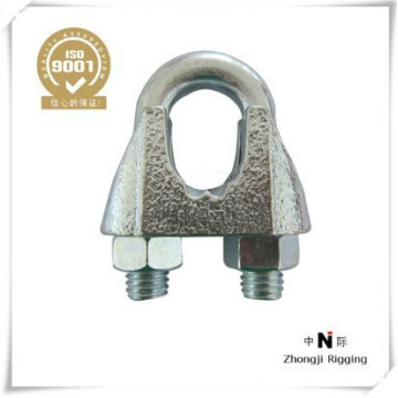 Type JIS type B are constructed of high quality electro-galvanized malleable iron wire rope clip